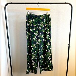 Marine Layer Kiley Pant in Black Floral Print